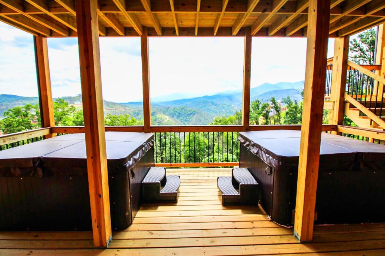Mansion In The Sky Cabin Gatlinburg Eksteriør billede