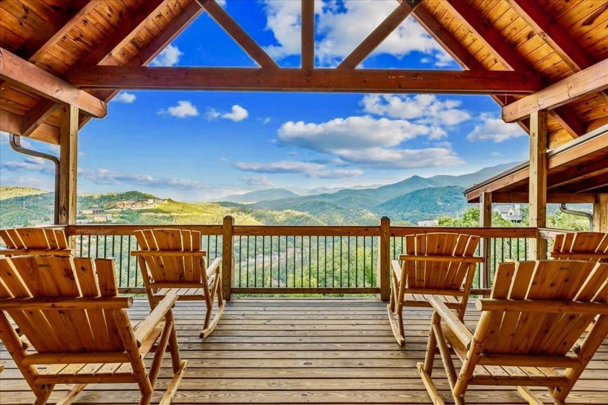 Mansion In The Sky Cabin Gatlinburg Eksteriør billede